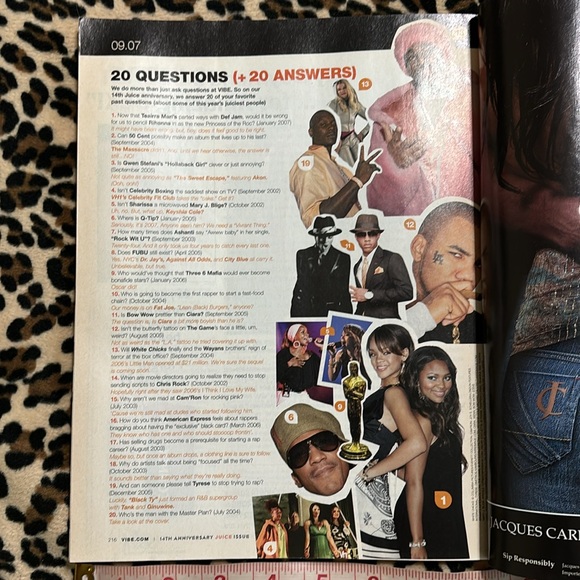 2007 VIBE Magazine President Barack Obama Y2K Vintage 2000s Hip Hop Music Rap - Picture 14 of 17